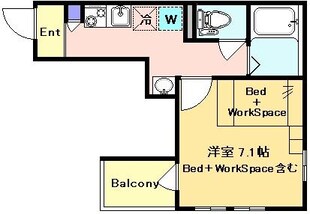 パディ世田谷の物件間取画像